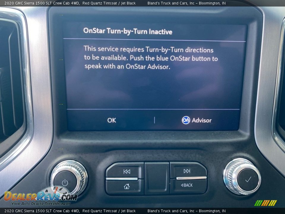 2020 GMC Sierra 1500 SLT Crew Cab 4WD Red Quartz Tintcoat / Jet Black Photo #27
