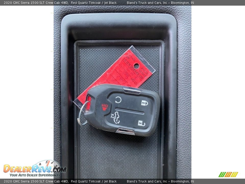 2020 GMC Sierra 1500 SLT Crew Cab 4WD Red Quartz Tintcoat / Jet Black Photo #33