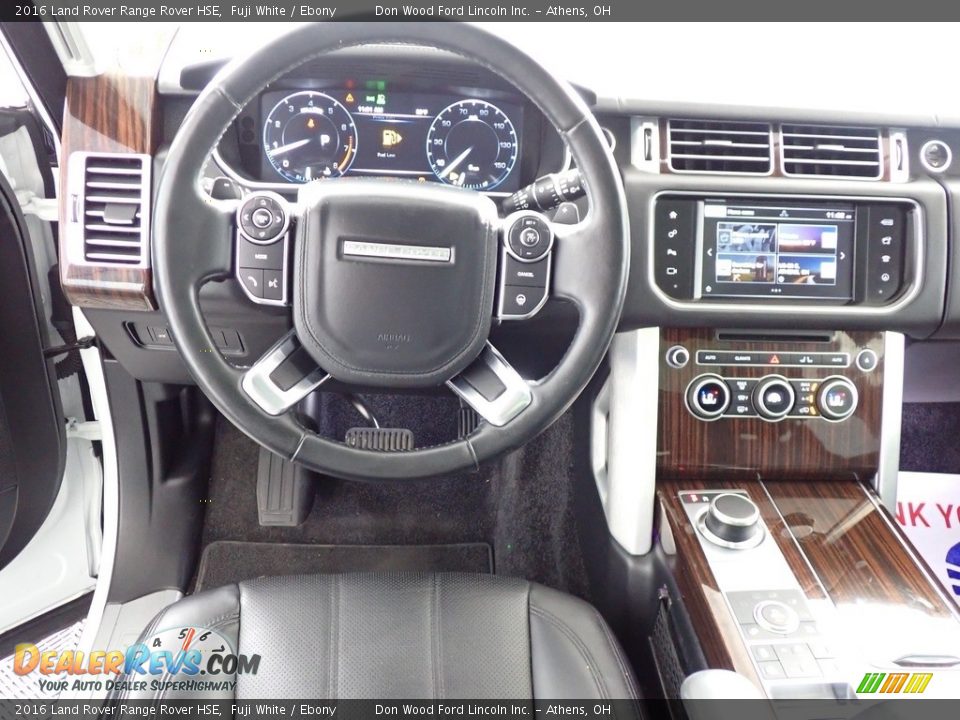 2016 Land Rover Range Rover HSE Fuji White / Ebony Photo #29