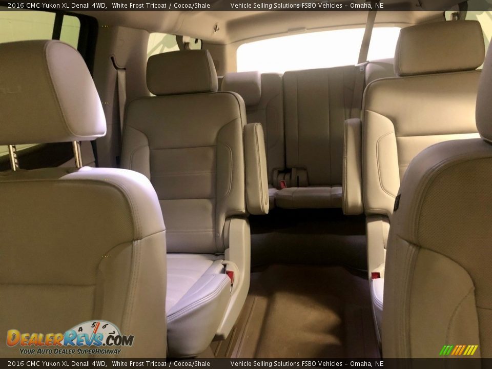 2016 GMC Yukon XL Denali 4WD White Frost Tricoat / Cocoa/Shale Photo #5