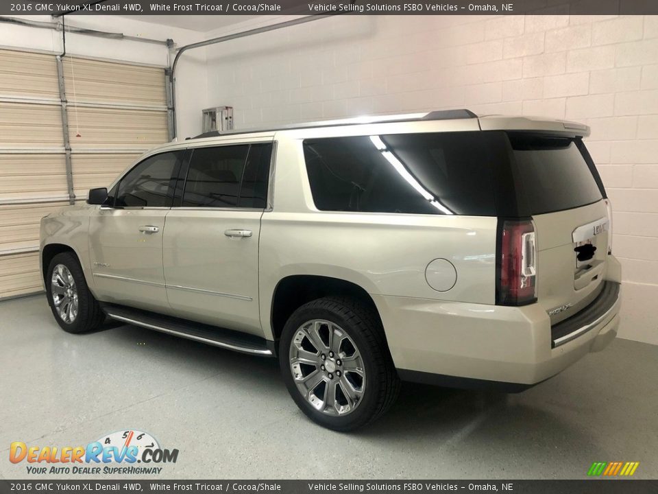 2016 GMC Yukon XL Denali 4WD White Frost Tricoat / Cocoa/Shale Photo #6