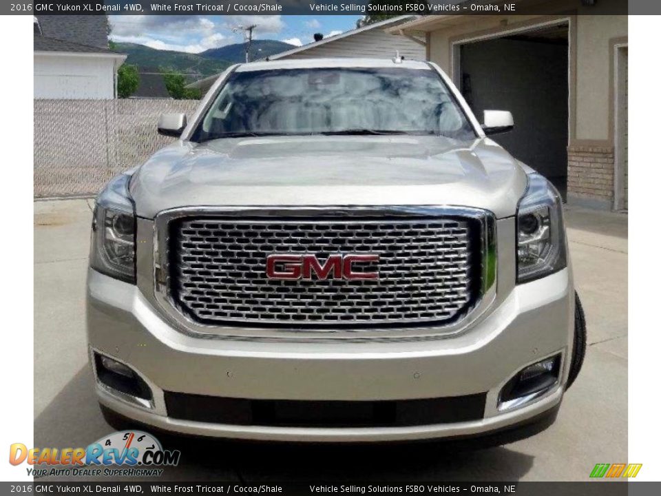 2016 GMC Yukon XL Denali 4WD White Frost Tricoat / Cocoa/Shale Photo #9