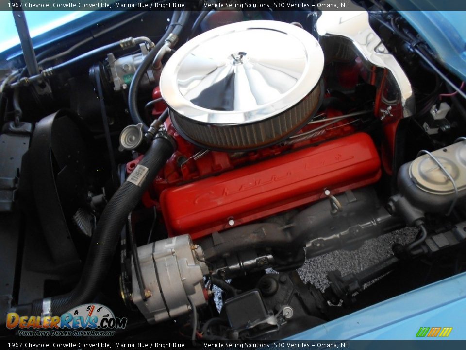 1967 Chevrolet Corvette Convertible 327 cid OHV 16-Valve V8 Engine Photo #3