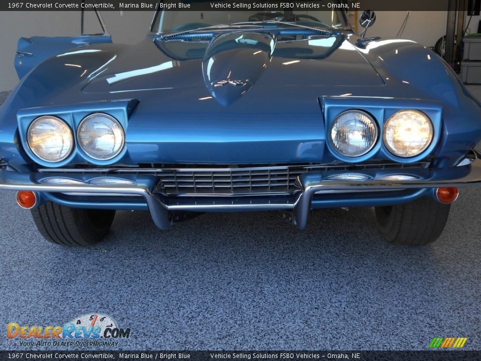 1967 Chevrolet Corvette Convertible Marina Blue / Bright Blue Photo #6