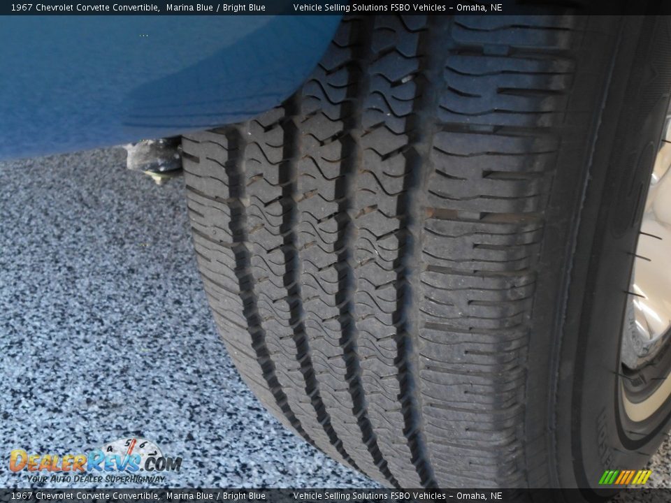 1967 Chevrolet Corvette Convertible Marina Blue / Bright Blue Photo #28