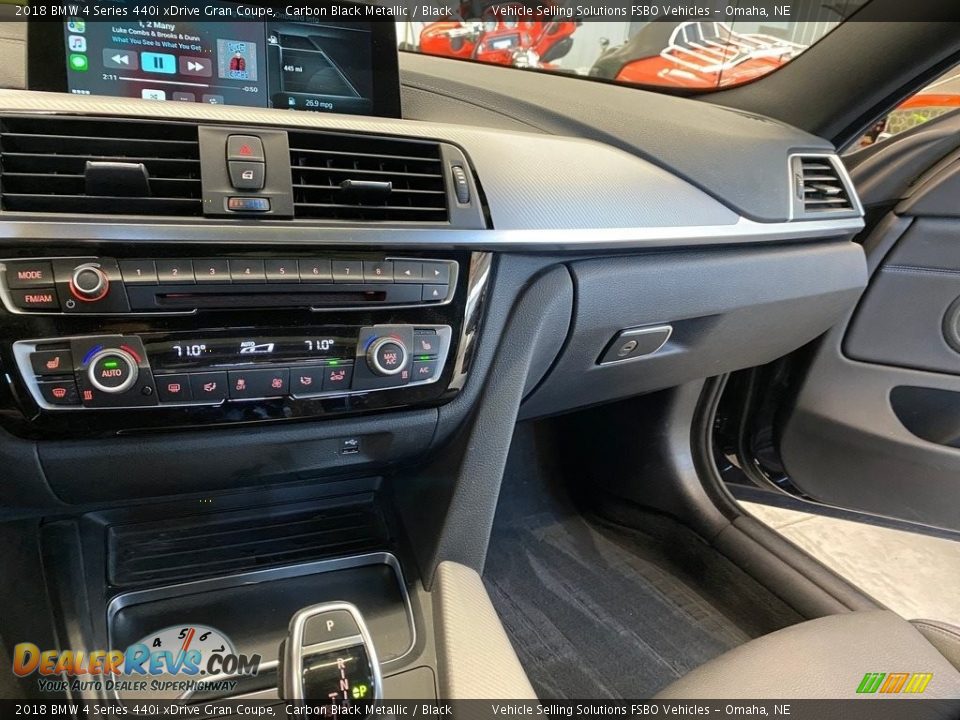 Dashboard of 2018 BMW 4 Series 440i xDrive Gran Coupe Photo #4