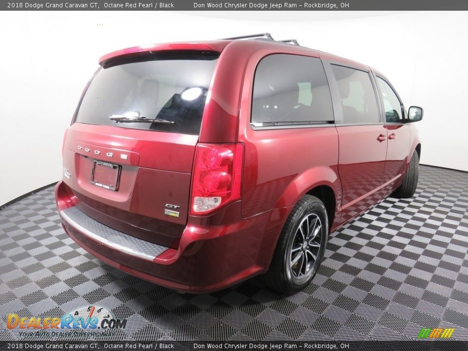 2018 Dodge Grand Caravan GT Octane Red Pearl / Black Photo #17