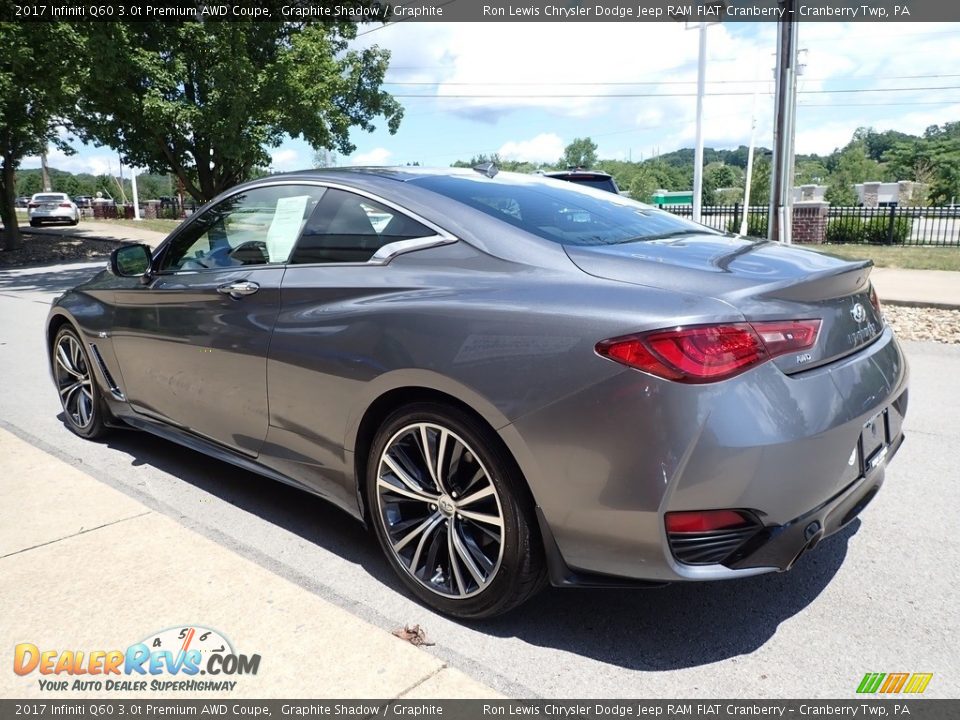 Graphite Shadow 2017 Infiniti Q60 3.0t Premium AWD Coupe Photo #5