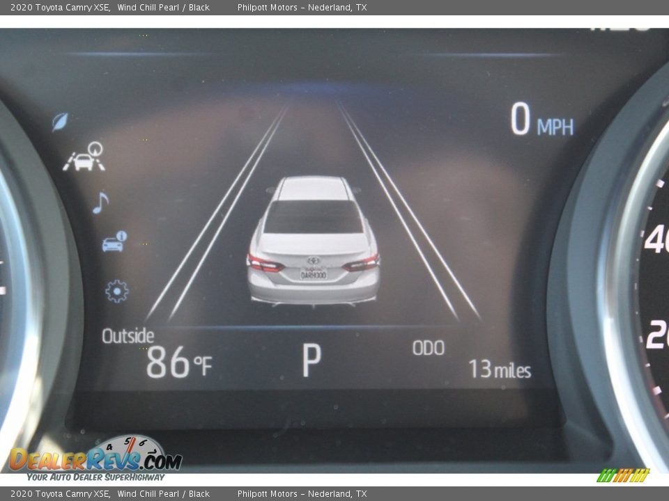 2020 Toyota Camry XSE Wind Chill Pearl / Black Photo #14