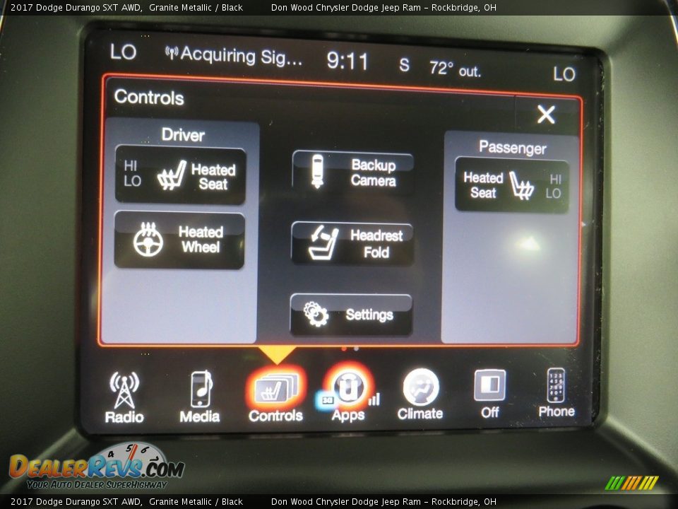 2017 Dodge Durango SXT AWD Granite Metallic / Black Photo #2