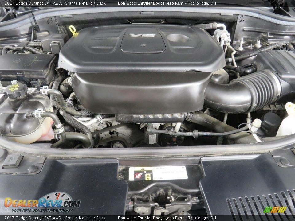 2017 Dodge Durango SXT AWD Granite Metallic / Black Photo #8