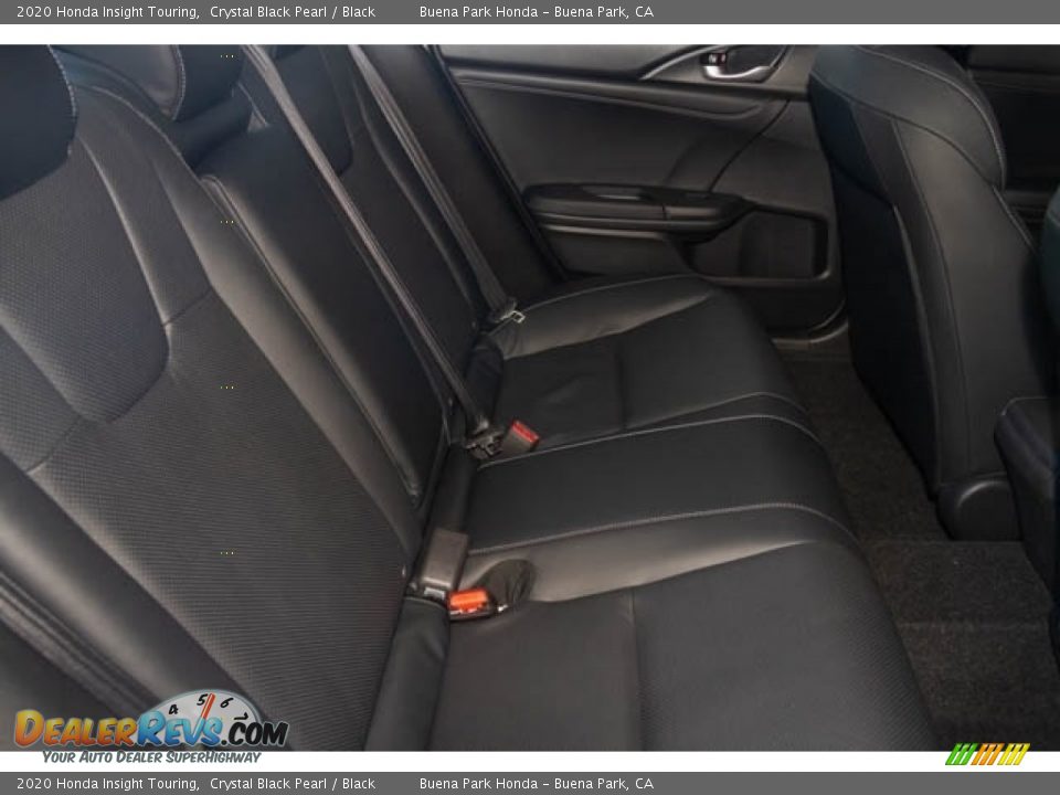 2020 Honda Insight Touring Crystal Black Pearl / Black Photo #30