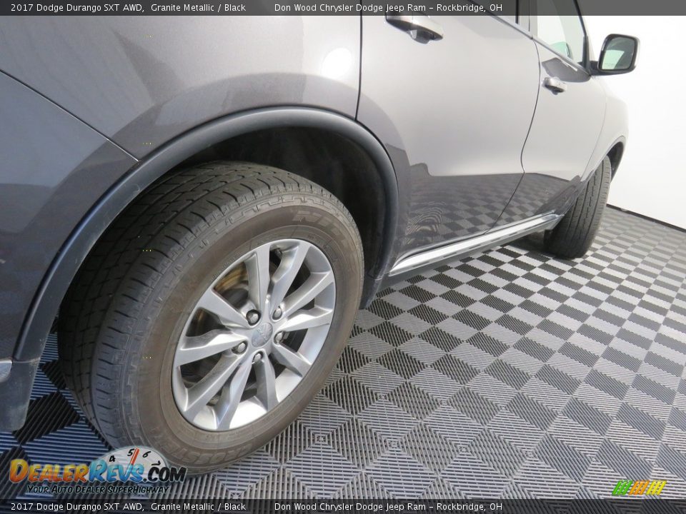 2017 Dodge Durango SXT AWD Granite Metallic / Black Photo #17