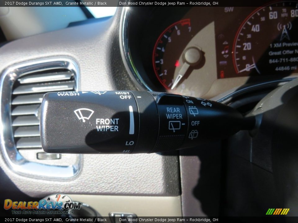 2017 Dodge Durango SXT AWD Granite Metallic / Black Photo #23