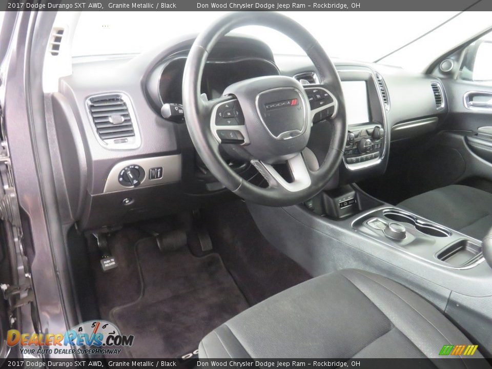 2017 Dodge Durango SXT AWD Granite Metallic / Black Photo #28