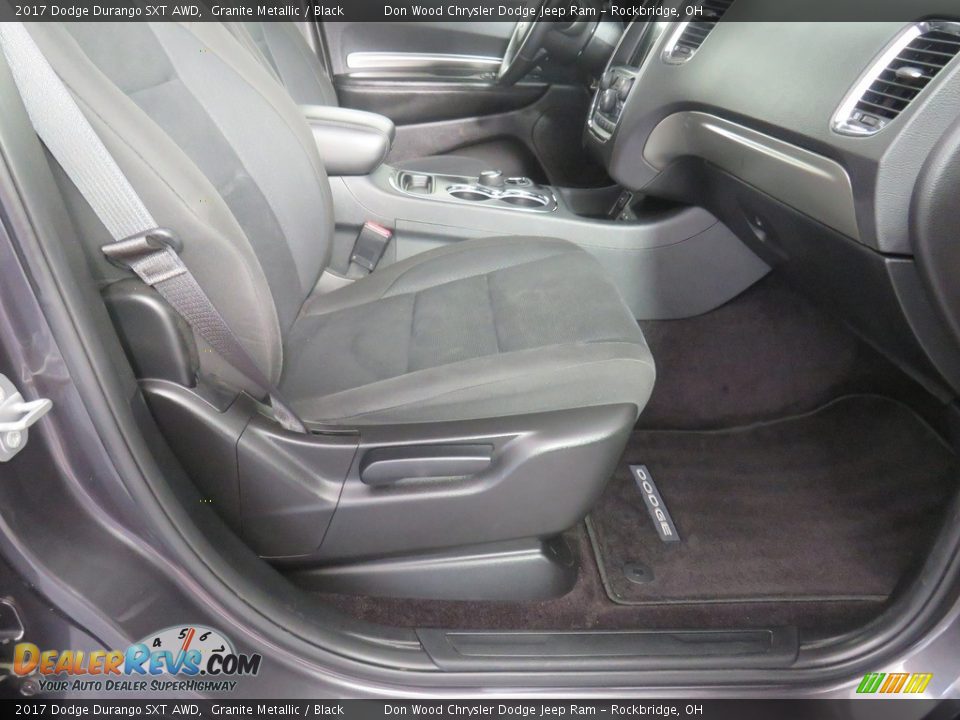 2017 Dodge Durango SXT AWD Granite Metallic / Black Photo #36