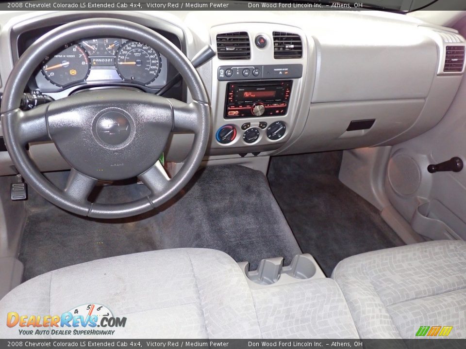 Dashboard of 2008 Chevrolet Colorado LS Extended Cab 4x4 Photo #25