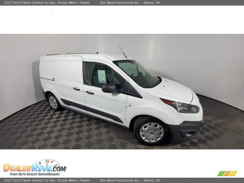 2017 Ford Transit Connect XL Van Frozen White / Pewter Photo #2