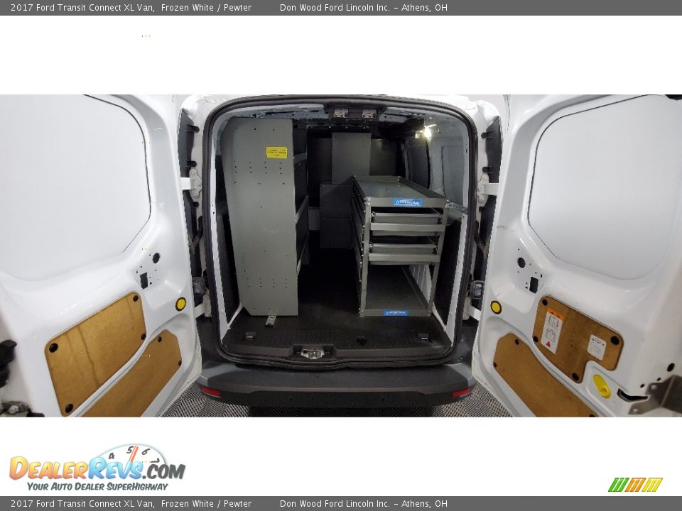 2017 Ford Transit Connect XL Van Frozen White / Pewter Photo #10