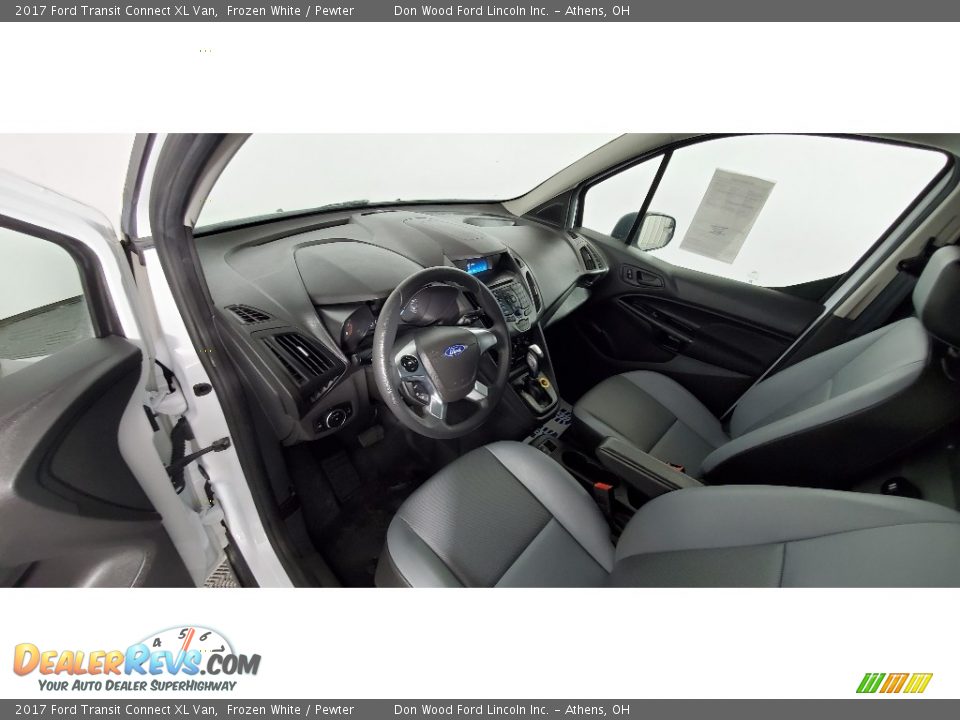 2017 Ford Transit Connect XL Van Frozen White / Pewter Photo #16