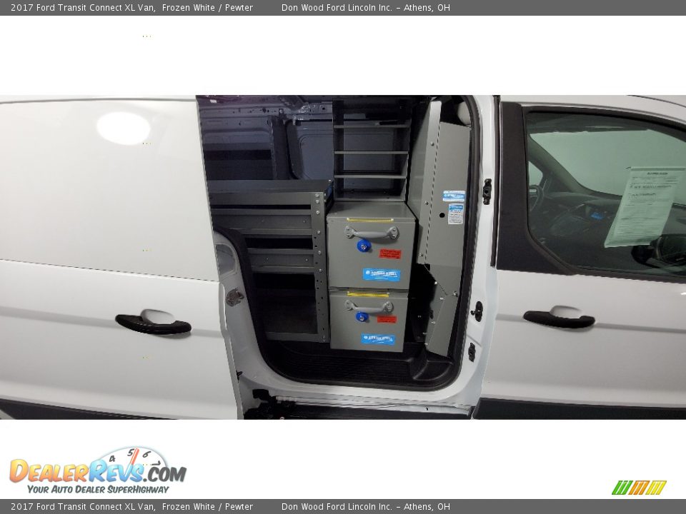 2017 Ford Transit Connect XL Van Frozen White / Pewter Photo #23