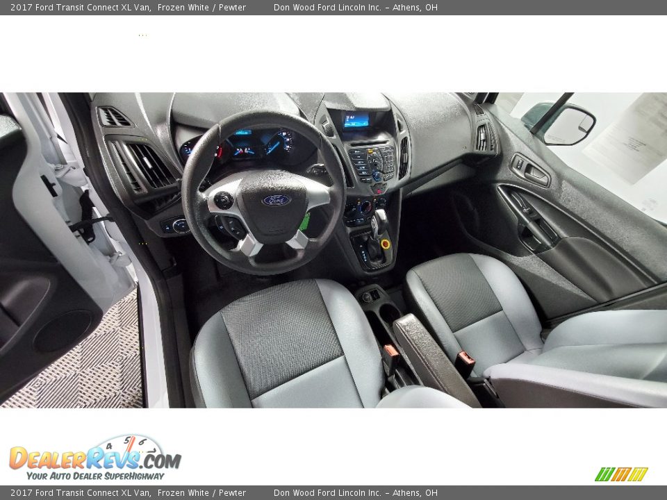 2017 Ford Transit Connect XL Van Frozen White / Pewter Photo #26