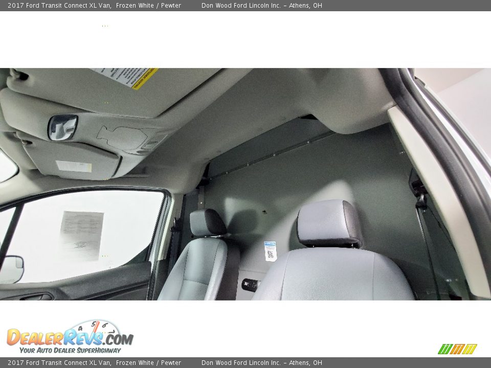 2017 Ford Transit Connect XL Van Frozen White / Pewter Photo #27