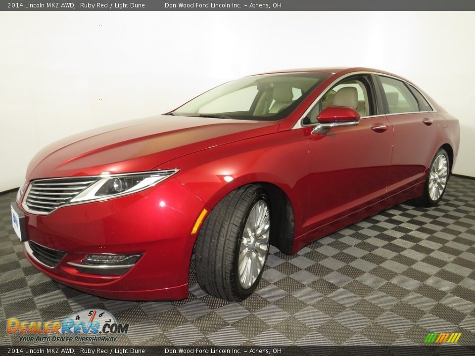 Ruby Red 2014 Lincoln MKZ AWD Photo #7