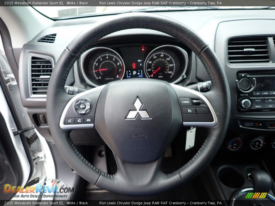 2015 Mitsubishi Outlander Sport ES Steering Wheel Photo #16