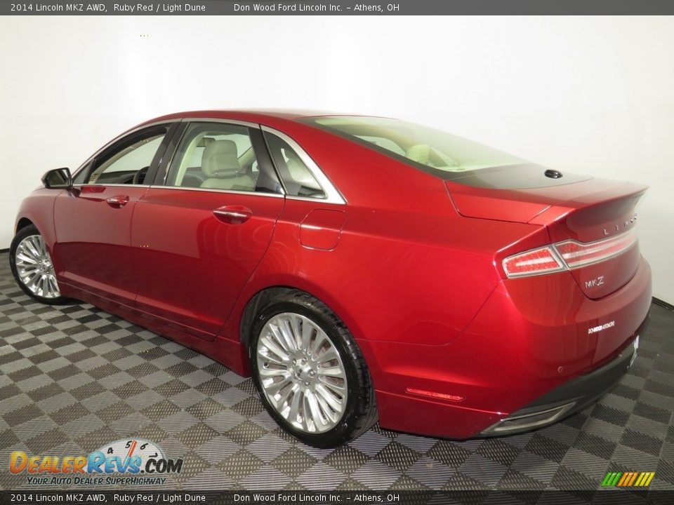 Ruby Red 2014 Lincoln MKZ AWD Photo #9