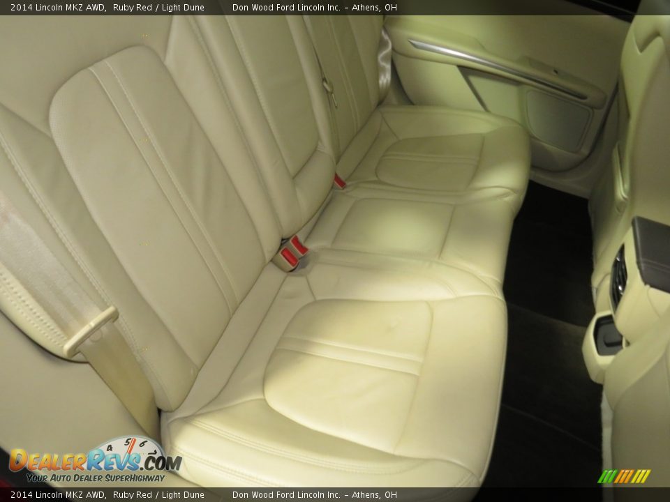 Rear Seat of 2014 Lincoln MKZ AWD Photo #24