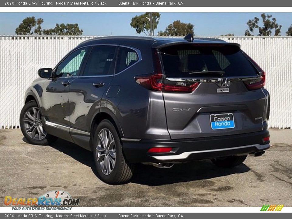 2020 Honda CR-V Touring Modern Steel Metallic / Black Photo #2