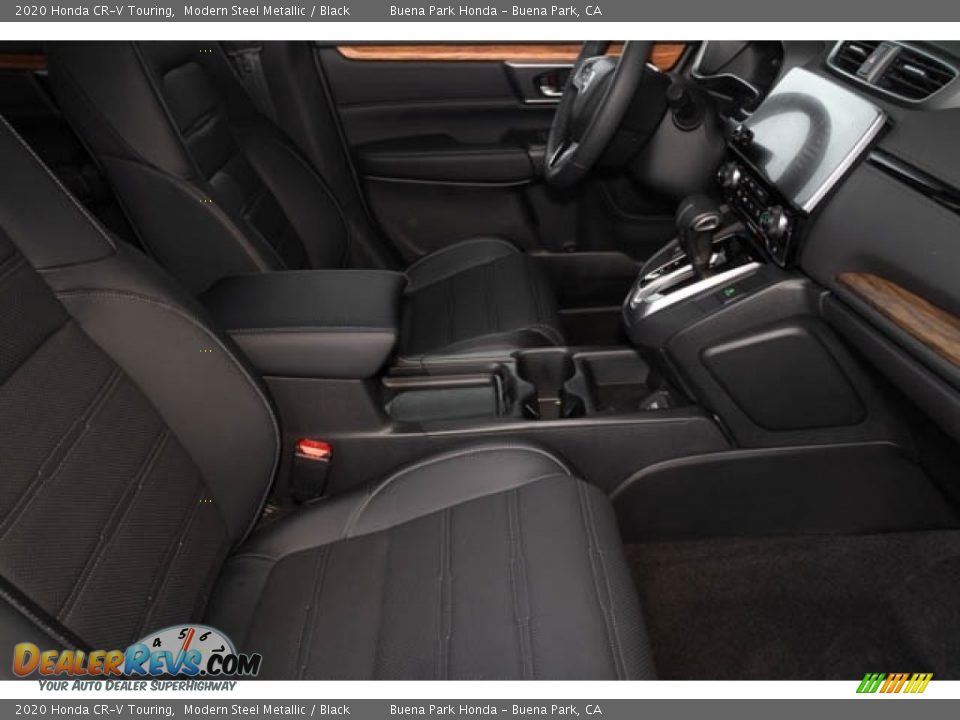 2020 Honda CR-V Touring Modern Steel Metallic / Black Photo #19