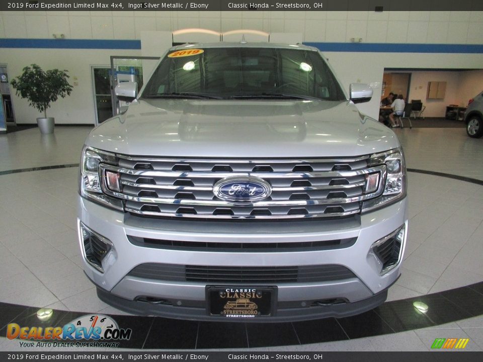 2019 Ford Expedition Limited Max 4x4 Ingot Silver Metallic / Ebony Photo #2