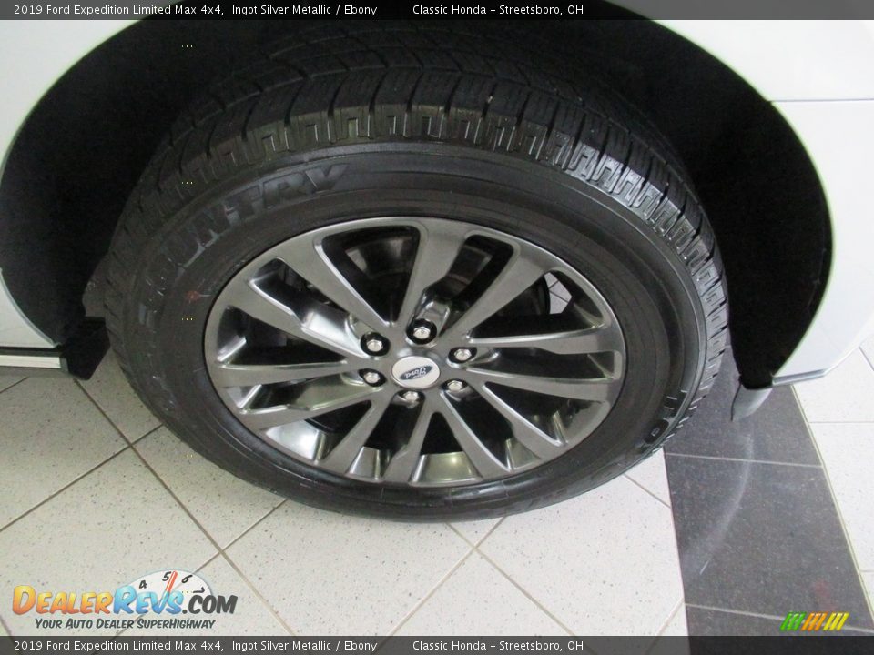 2019 Ford Expedition Limited Max 4x4 Ingot Silver Metallic / Ebony Photo #5