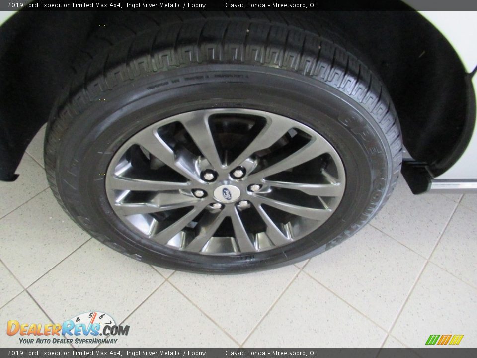 2019 Ford Expedition Limited Max 4x4 Ingot Silver Metallic / Ebony Photo #6