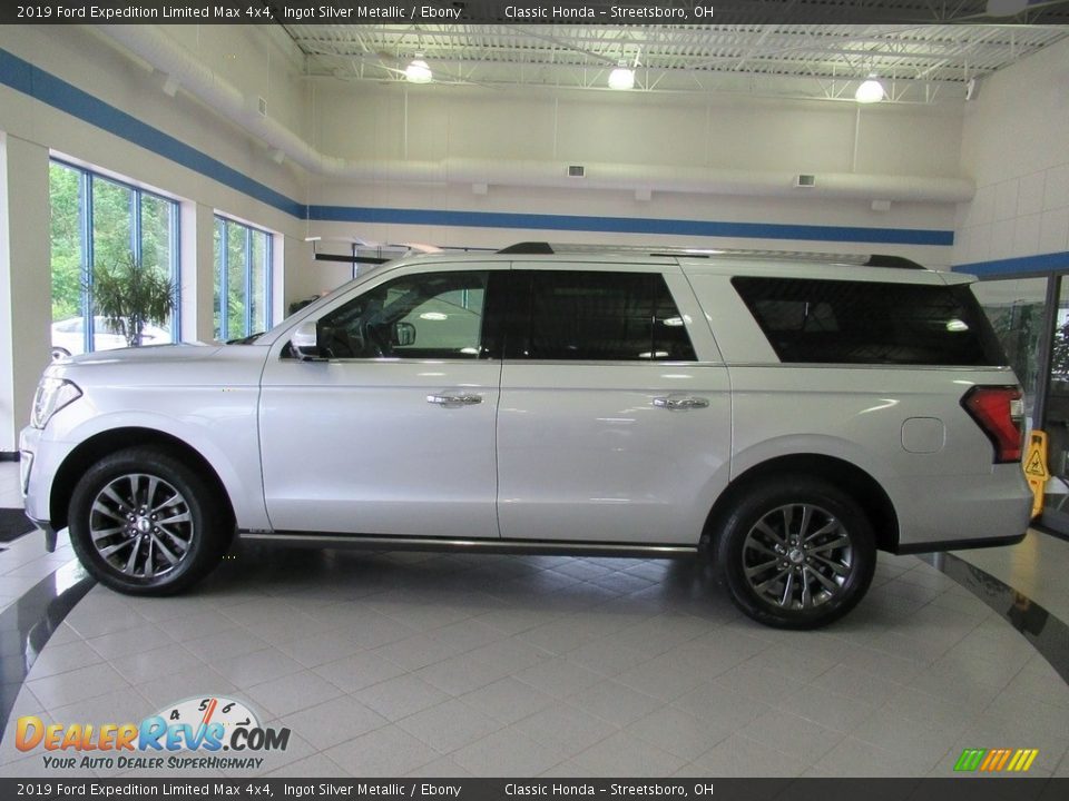2019 Ford Expedition Limited Max 4x4 Ingot Silver Metallic / Ebony Photo #10