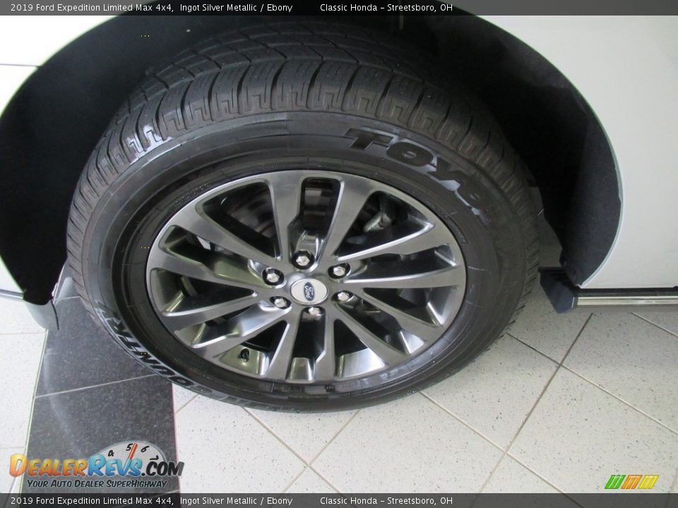 2019 Ford Expedition Limited Max 4x4 Ingot Silver Metallic / Ebony Photo #12