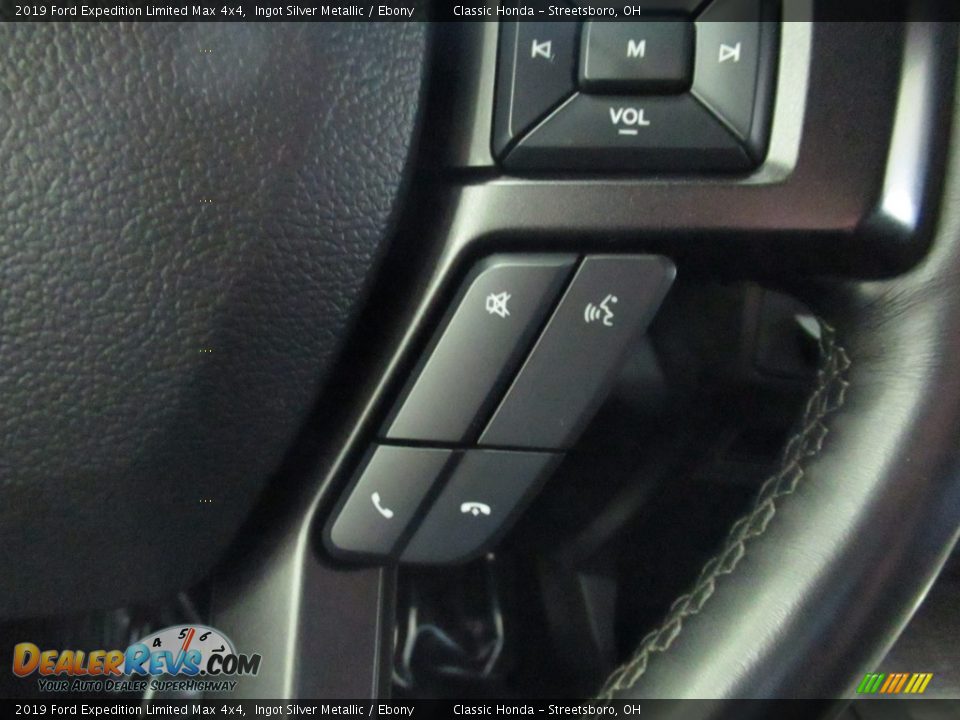 2019 Ford Expedition Limited Max 4x4 Ingot Silver Metallic / Ebony Photo #35