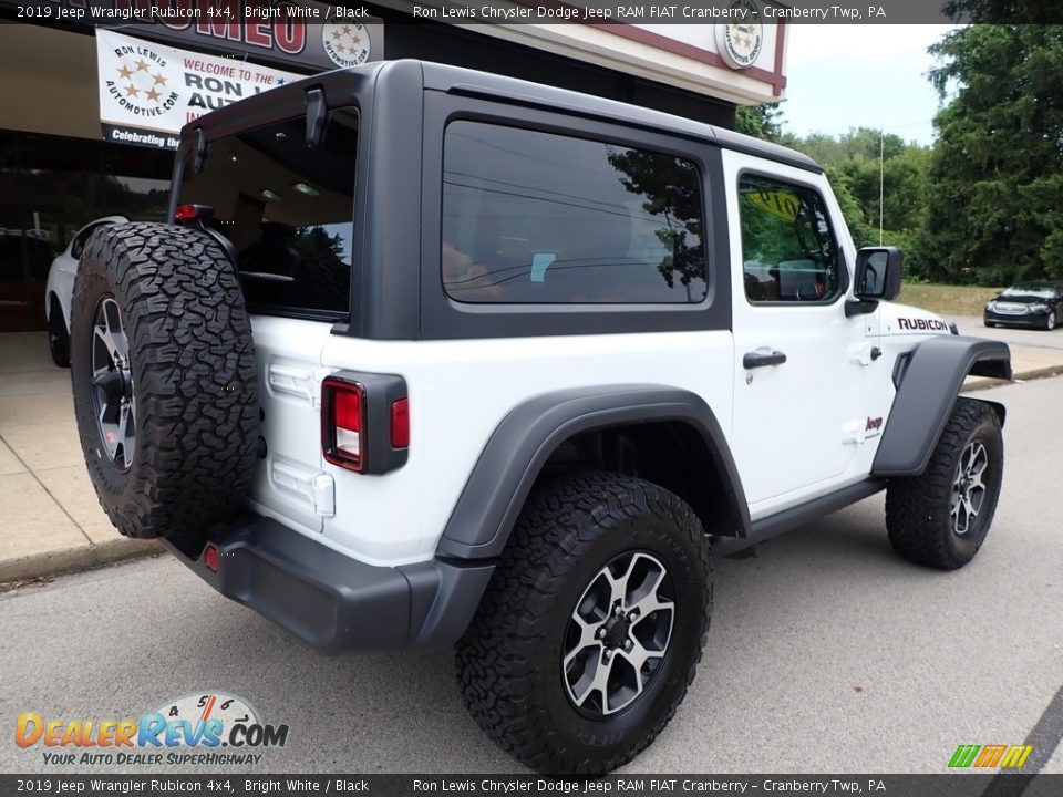 2019 Jeep Wrangler Rubicon 4x4 Bright White / Black Photo #2