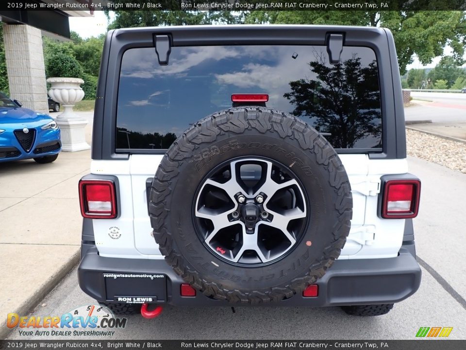 2019 Jeep Wrangler Rubicon 4x4 Bright White / Black Photo #3