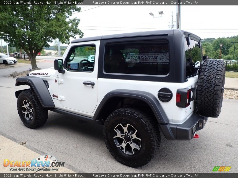 2019 Jeep Wrangler Rubicon 4x4 Bright White / Black Photo #5