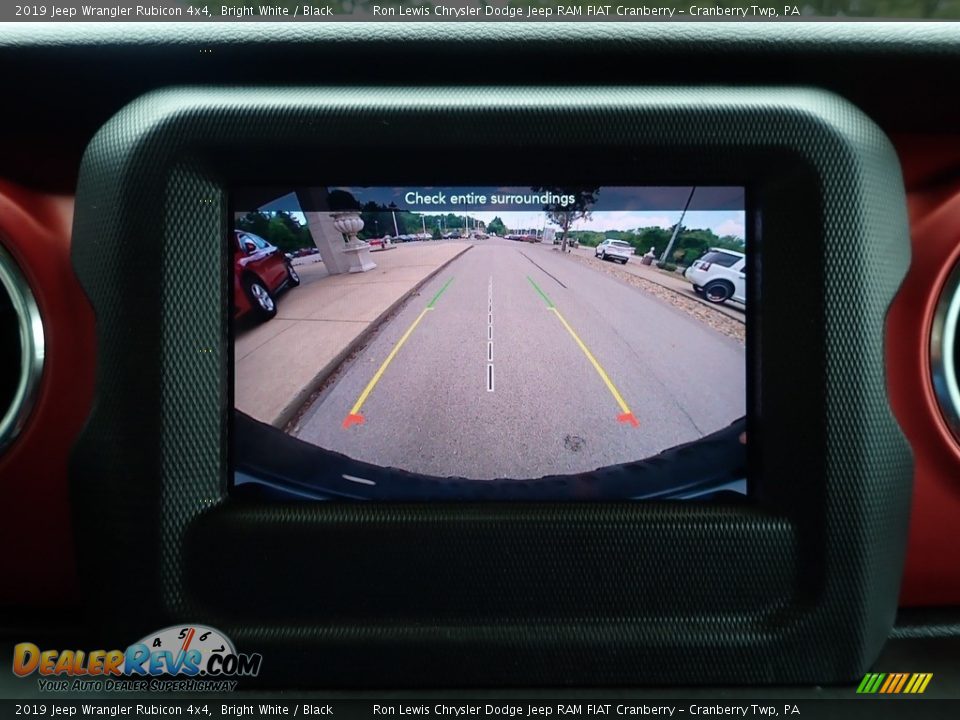 2019 Jeep Wrangler Rubicon 4x4 Bright White / Black Photo #17