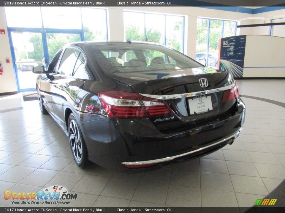 2017 Honda Accord EX Sedan Crystal Black Pearl / Black Photo #3