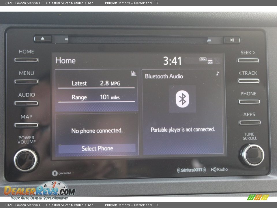 2020 Toyota Sienna LE Celestial Silver Metallic / Ash Photo #15