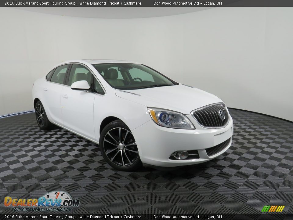 White Diamond Tricoat 2016 Buick Verano Sport Touring Group Photo #6