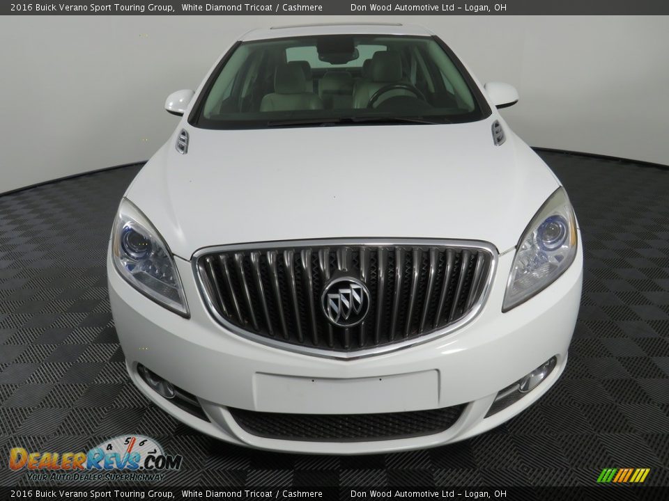 2016 Buick Verano Sport Touring Group White Diamond Tricoat / Cashmere Photo #8