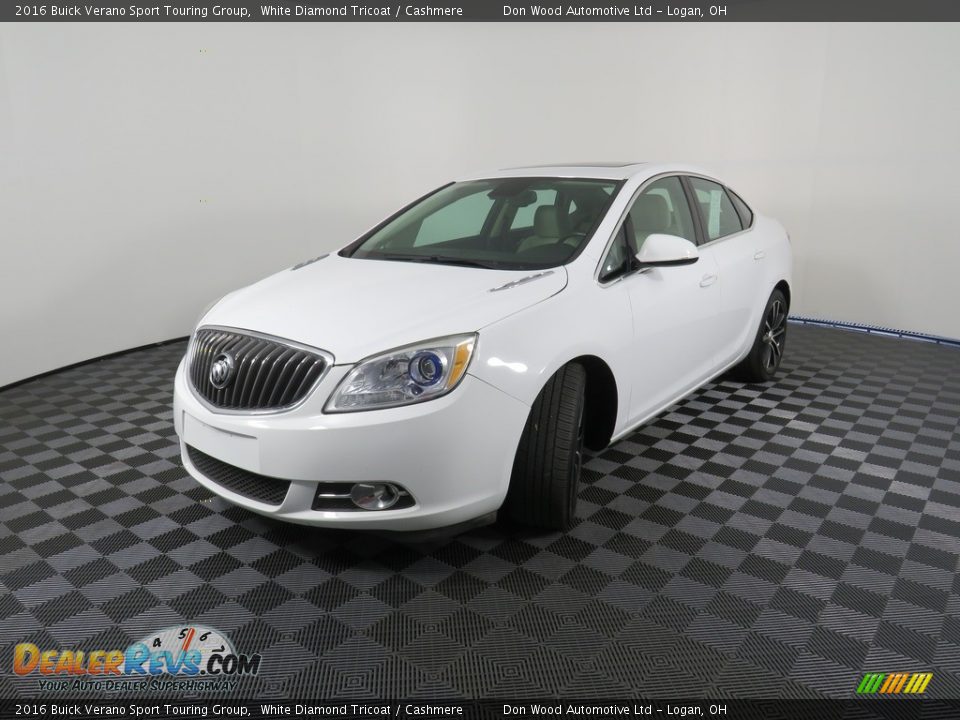 2016 Buick Verano Sport Touring Group White Diamond Tricoat / Cashmere Photo #11