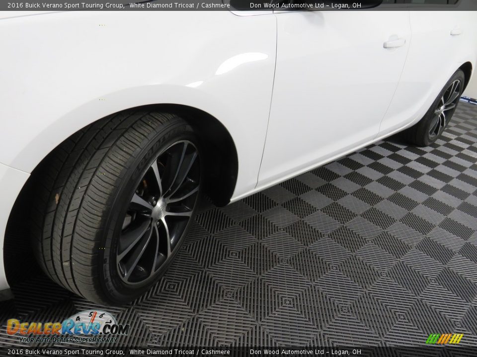 2016 Buick Verano Sport Touring Group White Diamond Tricoat / Cashmere Photo #12