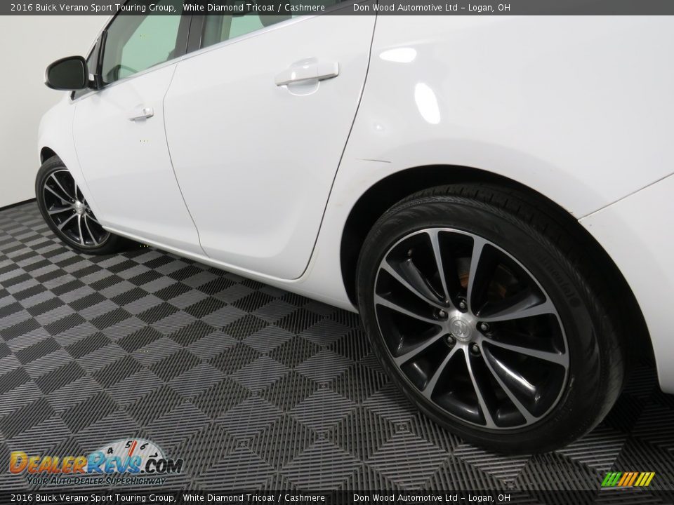 2016 Buick Verano Sport Touring Group White Diamond Tricoat / Cashmere Photo #13